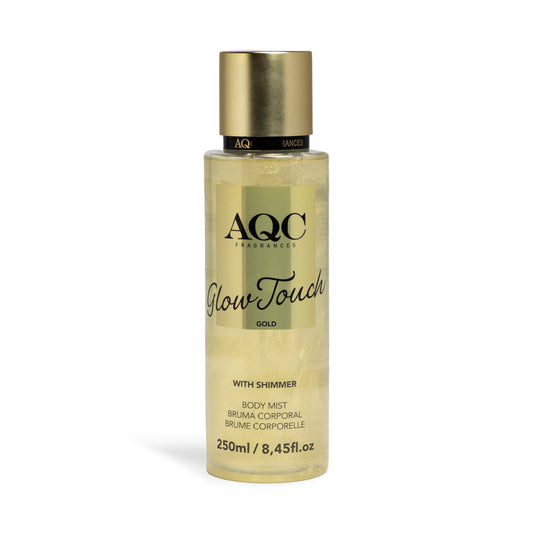 AQC Spray corpo profumato con brillantini dorati 250 ml