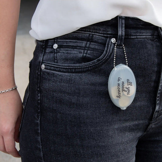 FISURA Porta monete con scritta "Insert coin"