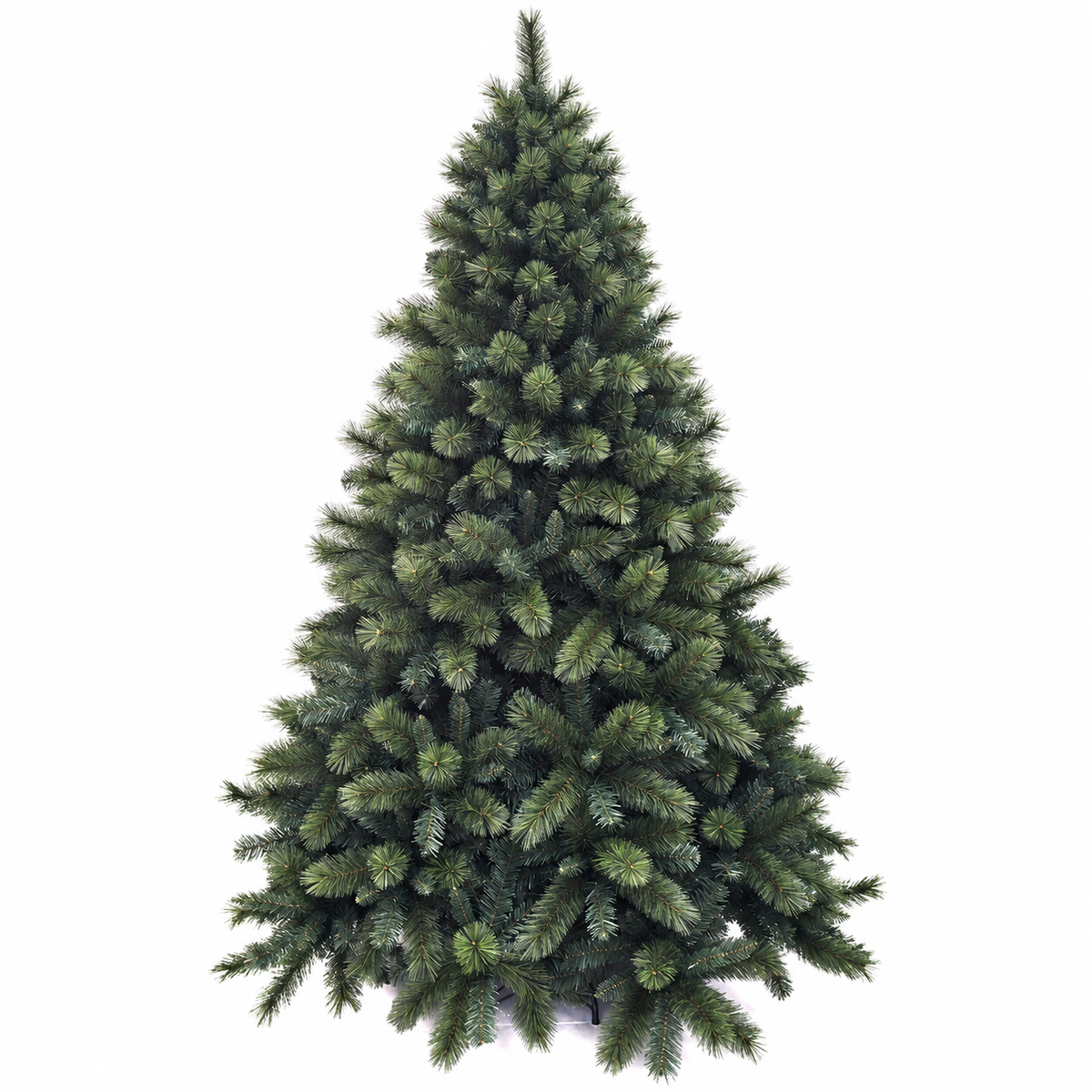 Albero di Natale artificiale La Plata alto 180 cm, 1024 rami, PP e PVC