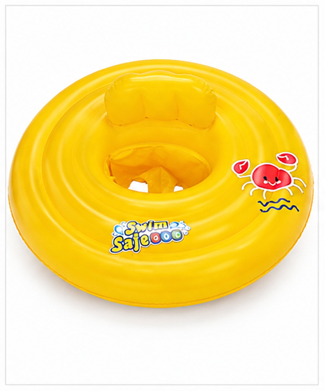 Bestway Salvagente Gonfiabile con Seduta per Bambini Ø 69 cm – Galleggiante per Piscina e Mare