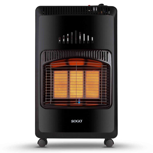 SOGO Stufa ceramica a gas pieghevole e portatile - 1600w/2800w/4200w
