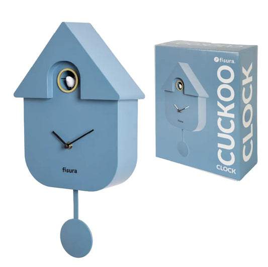 FISURA Orologio a cucù colore azzurro