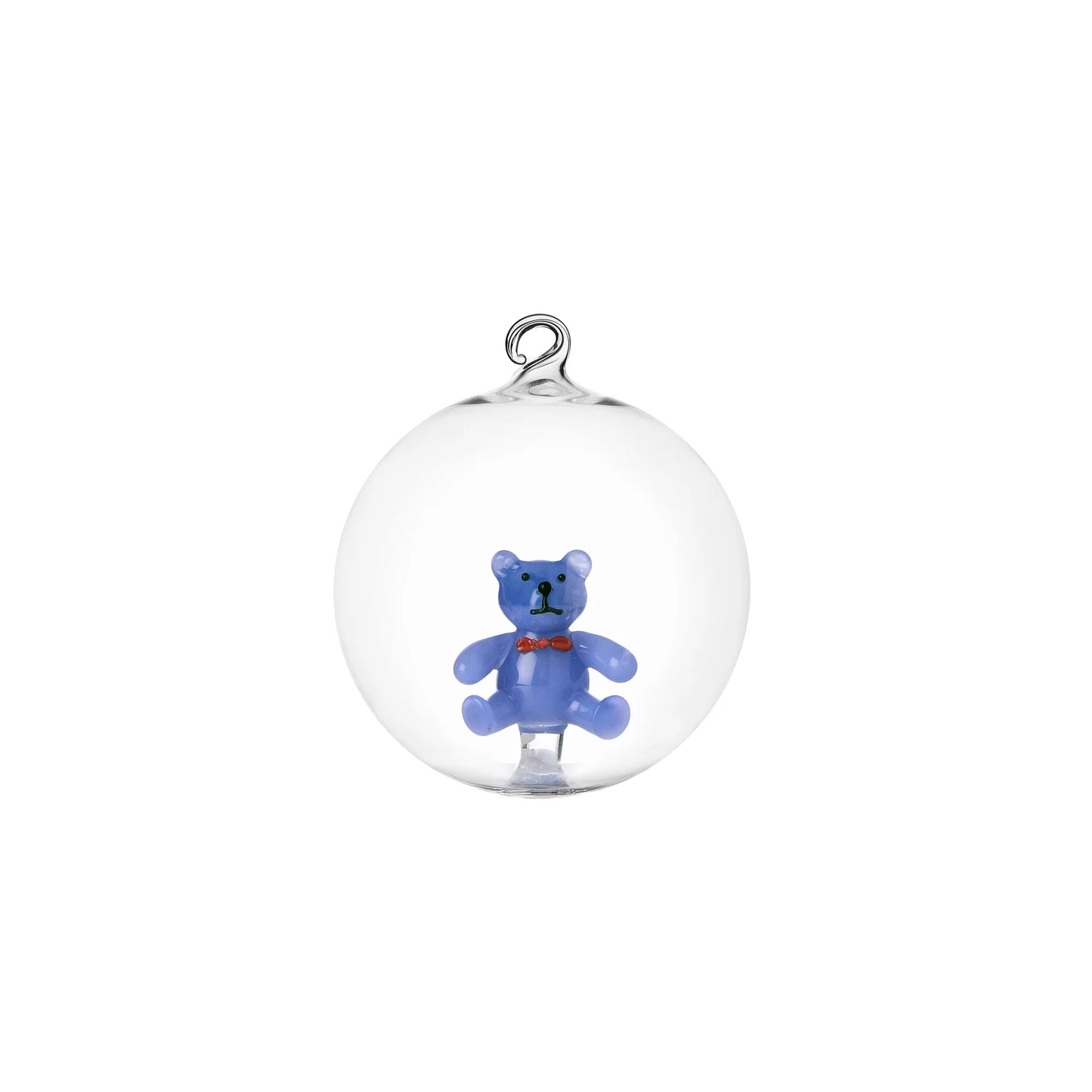 Ichendorf Palla di Natale orsacchiotto azzurro schiaccianoci
