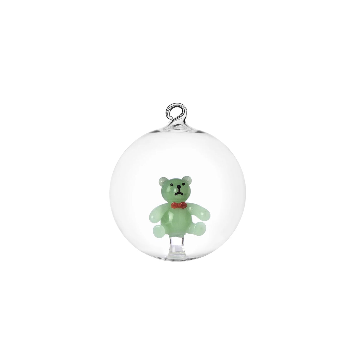 Ichendorf Palla di Natale orsacchiotto verde schiaccianoci