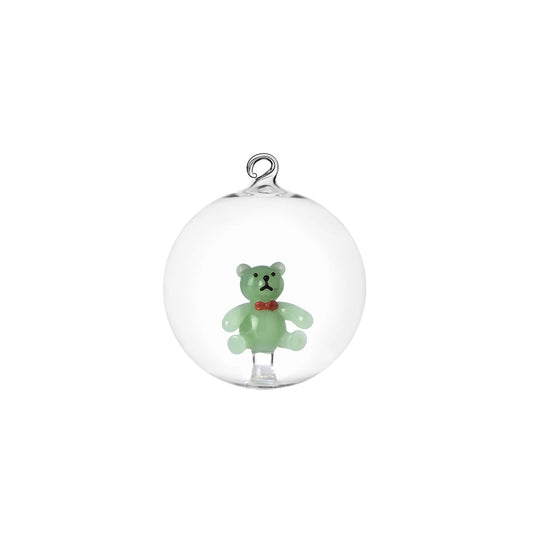 Ichendorf Palla di Natale orsacchiotto verde schiaccianoci