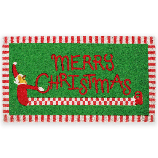 FISURA Tappeto con dicitura "Merry Christmas" 40×70cm