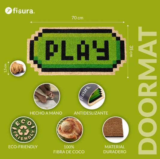 FISURA Tappeto gamer 35×70cm