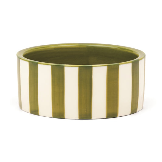 Sottobicchiere per vino Izzy - Righe verdi
