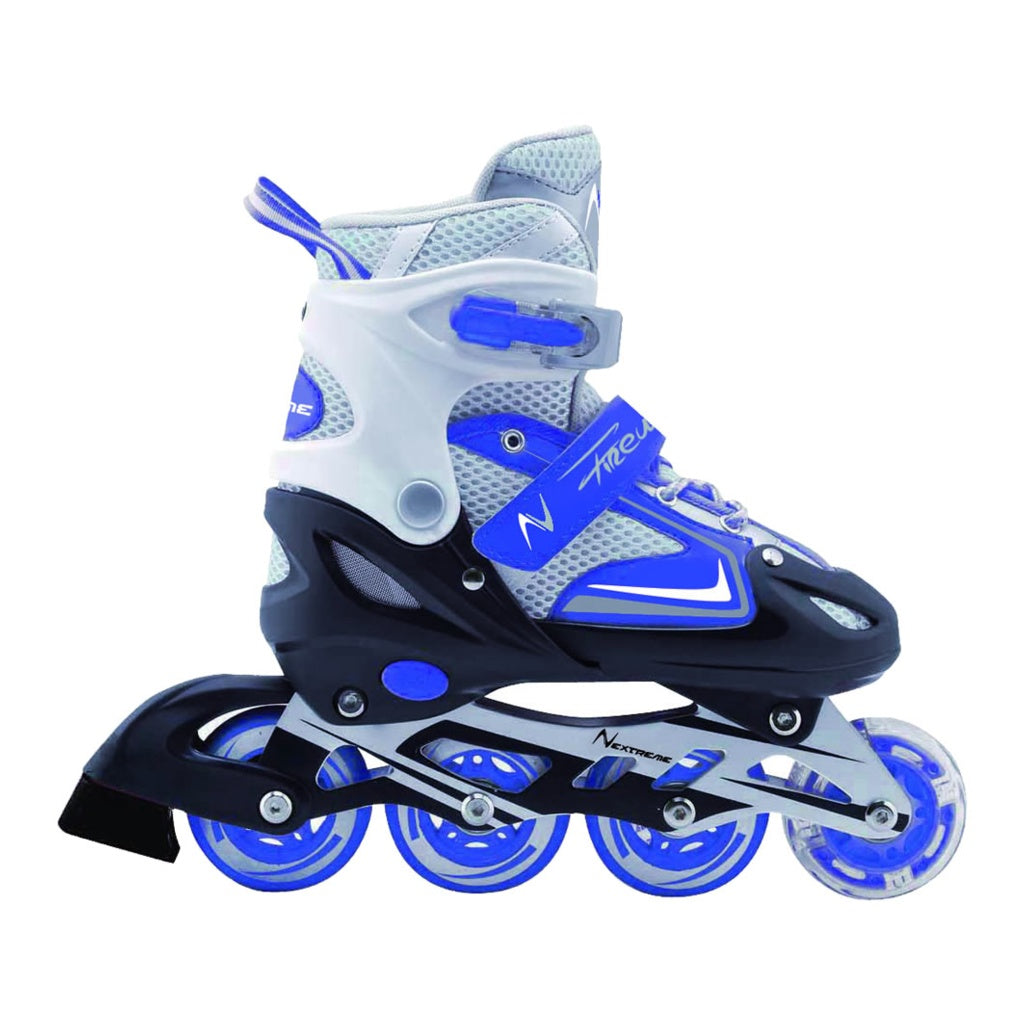 Pattini in Linea Firewheel Blu Regolabili Misura M (34-37)