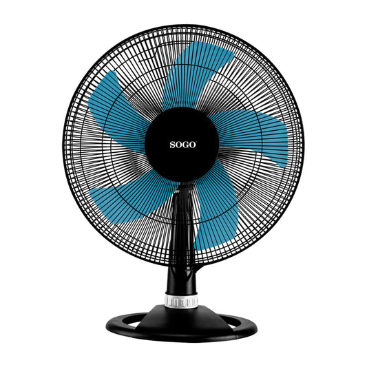 Ventilatore Sogo 3 in 1 con base a 5 pale, diametro 40 cm.
