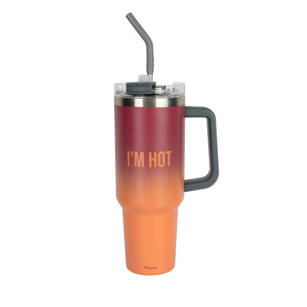 FISURA Thermos XXL con scritta "I'm hot"