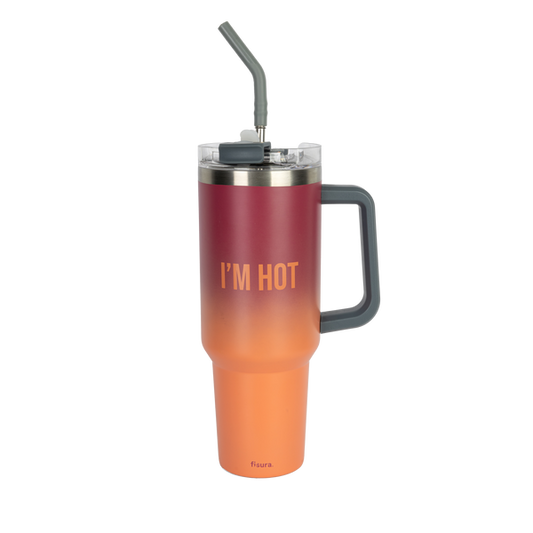 FISURA Thermos XXL con scritta "I'm hot"