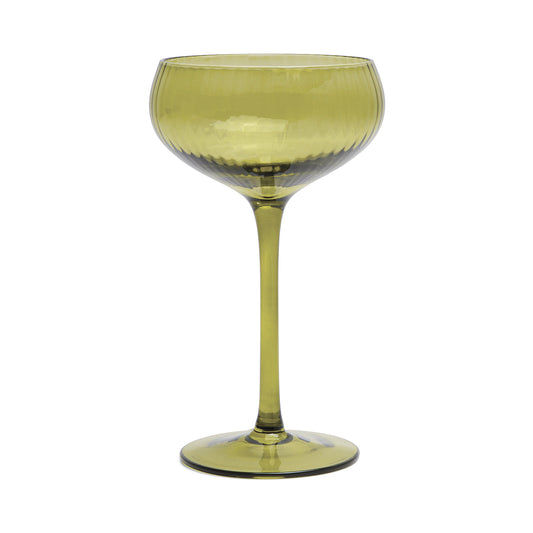 The Lou -  Bicchiere Coupe - Set Da 2 Colore Oliva