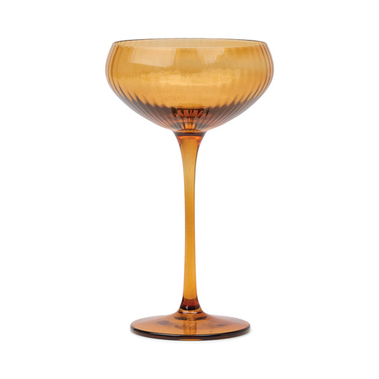 The Lou Bicchiere Coupe - Set da 2 Colore Ambra