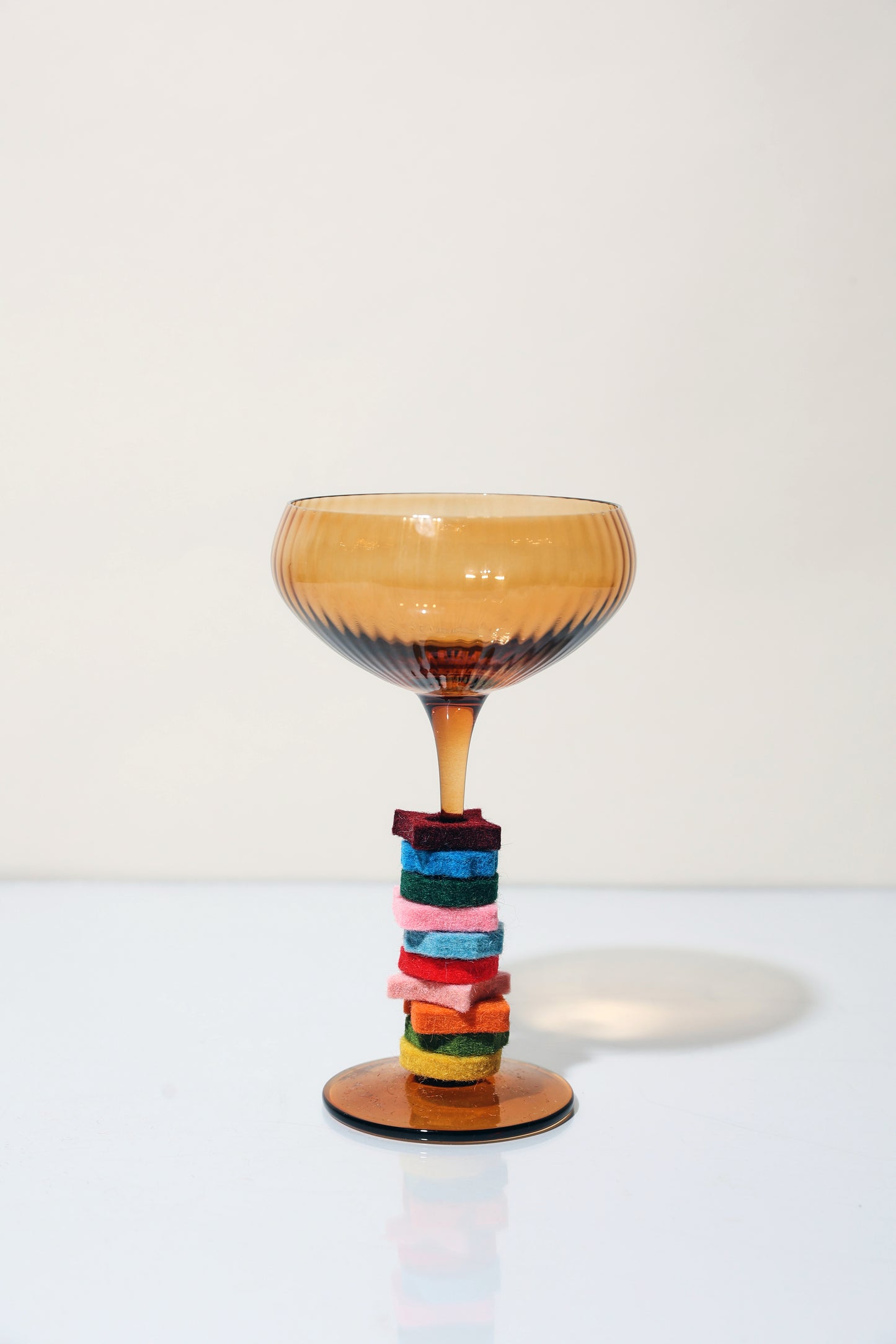 The Lou Bicchiere Coupe - Set da 2 Colore Ambra