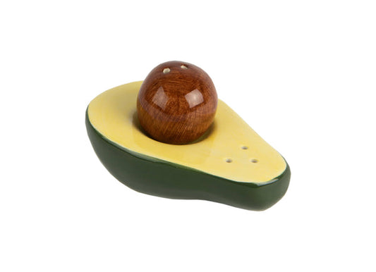 FISURA Set sale e pepe a forma di avocado