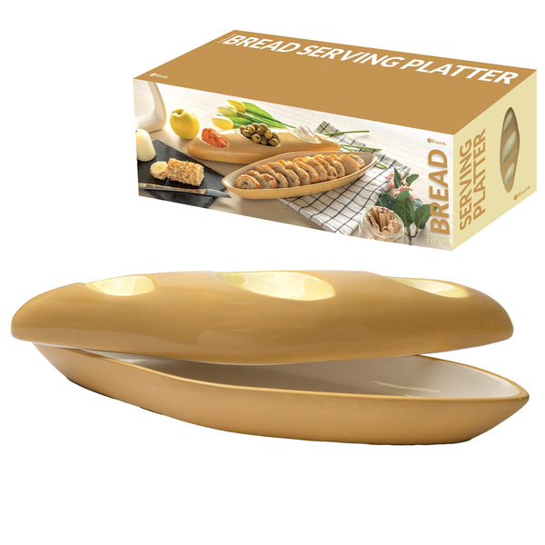 FISURA Antipastiera a forma di pezzo di pane