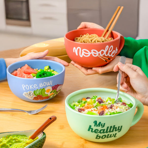 FISURA Bowl con scritta "Noodles"