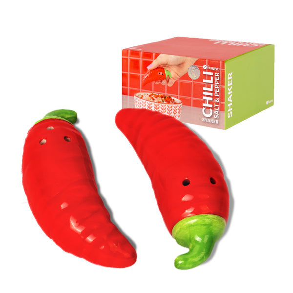 FISURA Set di sale e pepe chilli