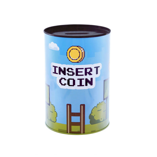 FISURA Salvadanio XXL scritta "Insert Coin"