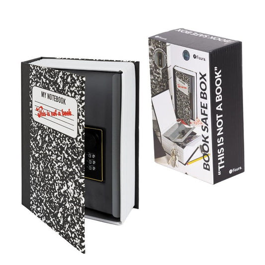 FISURA Cassaforte a forma di libro con scritta "This is not a book"