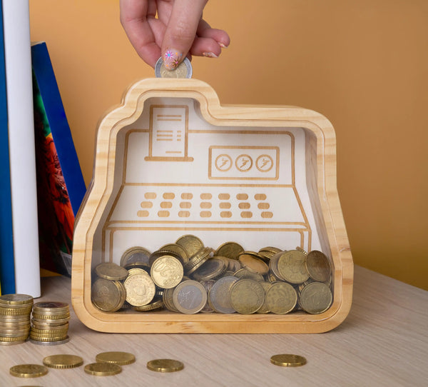 FISURA Box salvadanaio a forma di cassa
