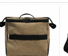 Borsa Frigo Termica ICE BOX con Tracolla Regolabile – Borsa Termica Isolante per Pranzo, Picnic, Mare, Campeggio e Viaggi – Beige, Cammello o Grigio