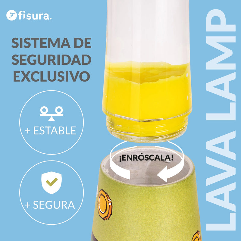 FISURA Lava lamp "gamer"