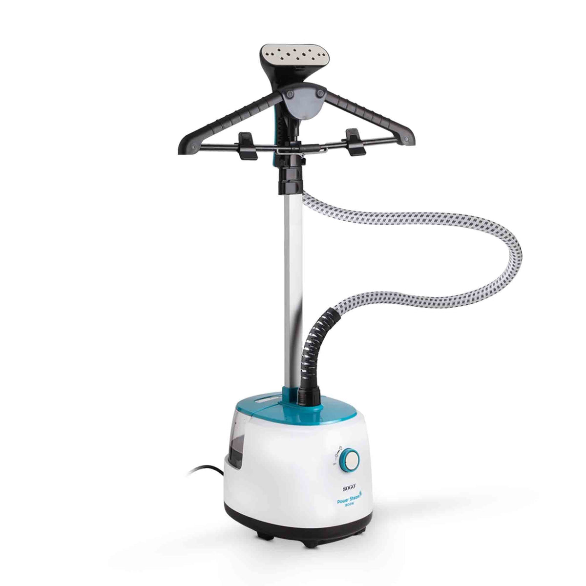 Sogo Stiratrice Verticale a Vapore 1800W - Riscaldamento Rapido, 30 g/min, Doppia Protezione