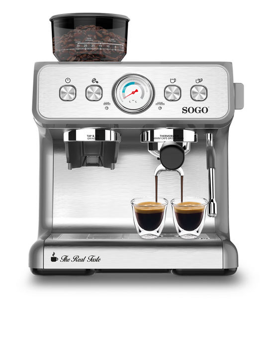 SOGO Macchina da caffè espresso "the real taste" - 15 bar