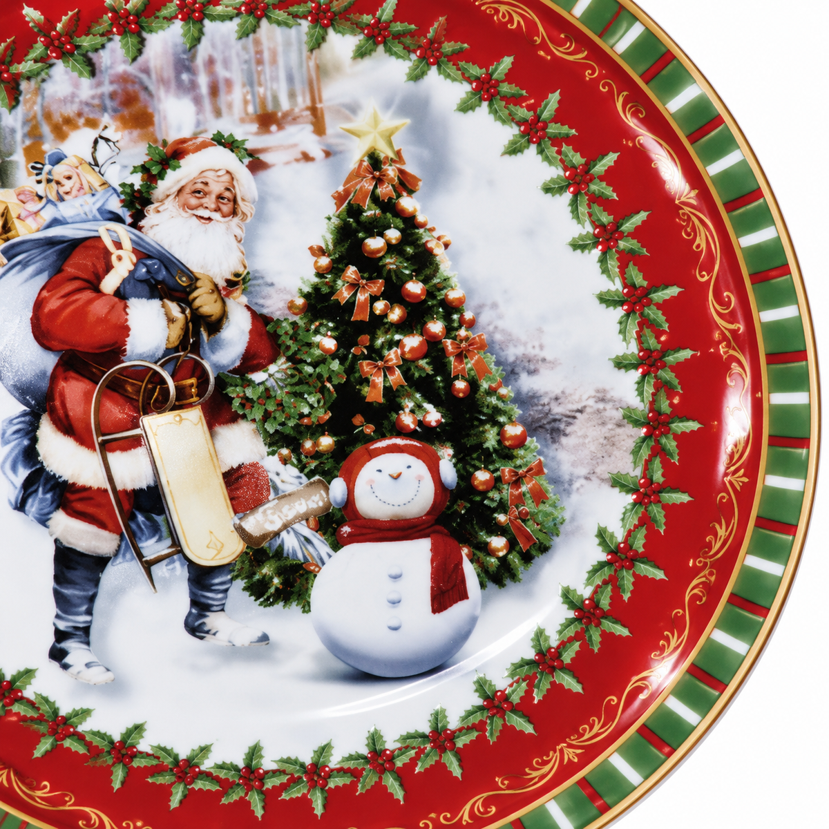 Servizio piatti natalizio Christmas Emotions, 18 pezzi per 6 persone