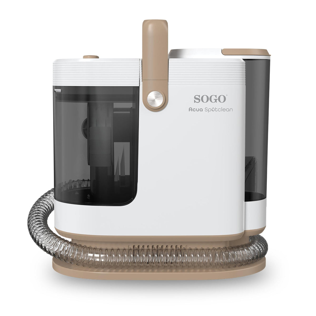 Sogo Aspirapolvere Lavatrice per Tappezzeria 500W, Pulitore per Divani, Tappeti e Tessuti, Aspirazione 15 kPa, Doppio Serbatoio 1,6L/1,2L, Accessori Inclusi