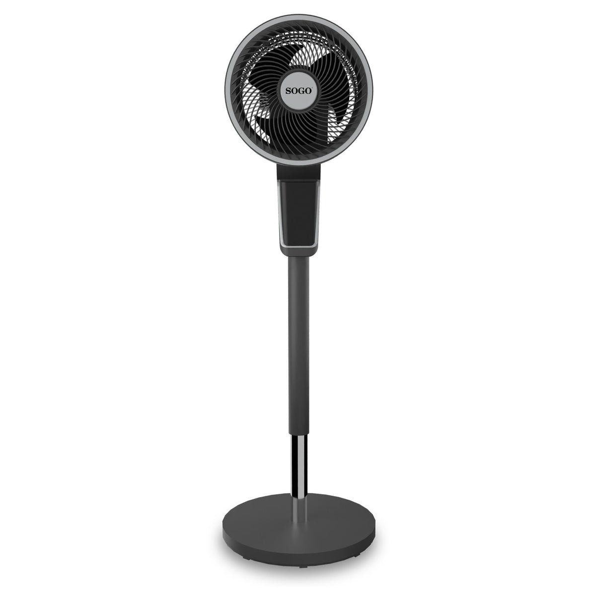 Ventilatore SOGO a 5 pale con base e comando RDO, 30 cm (12"), 60 W.