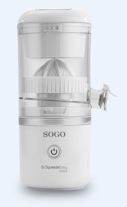 SOGO Spremiagrumi elettrico ricaricabile usb con sollevamento automatico e filtro anti-polpa