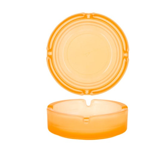 Posacenere in Vetro Neon con Assortimento colore arancione