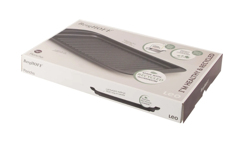 BergHOFF Plancha antiaderente Graphite 42x27,50cm