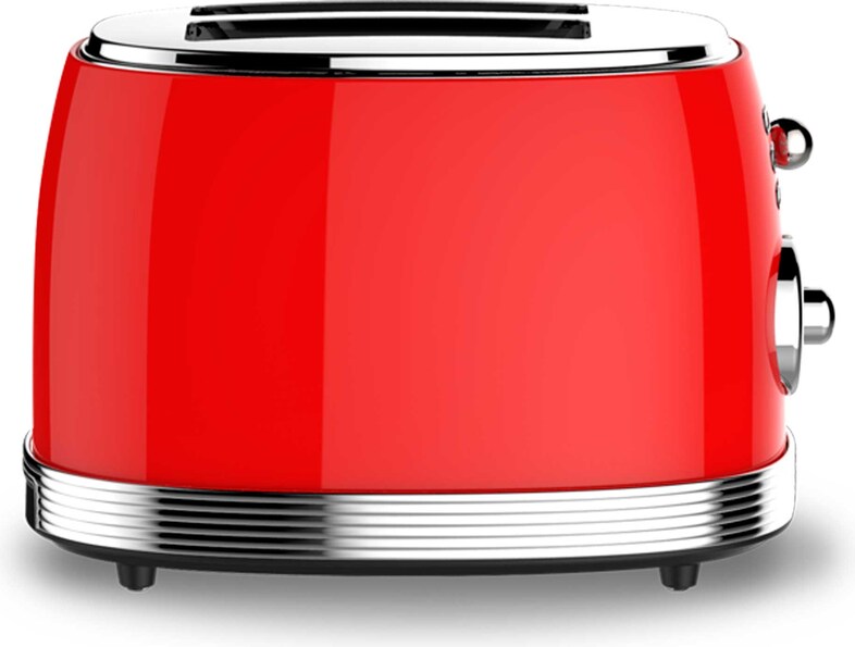 Tostapane 2 fette 850W con 6 livelli di tostatura, funzioni scongelamento e riscaldamento, vassoio briciole - Sogo