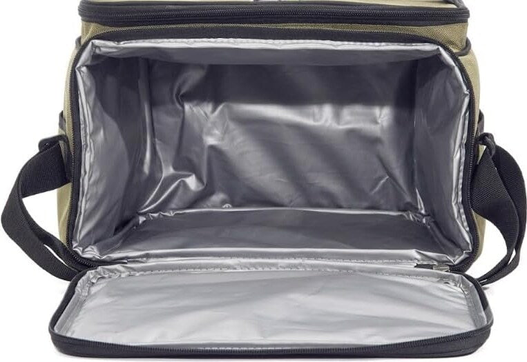 Borsa Termica Malindi 15 Litri Marrone 30x20x24 cm Borsa Frigo Portatile per Alimenti e Bevande
