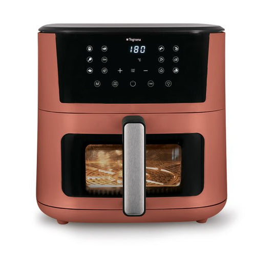 TOGNANA Friggitrice ad Aria 10 L Rosso Mela