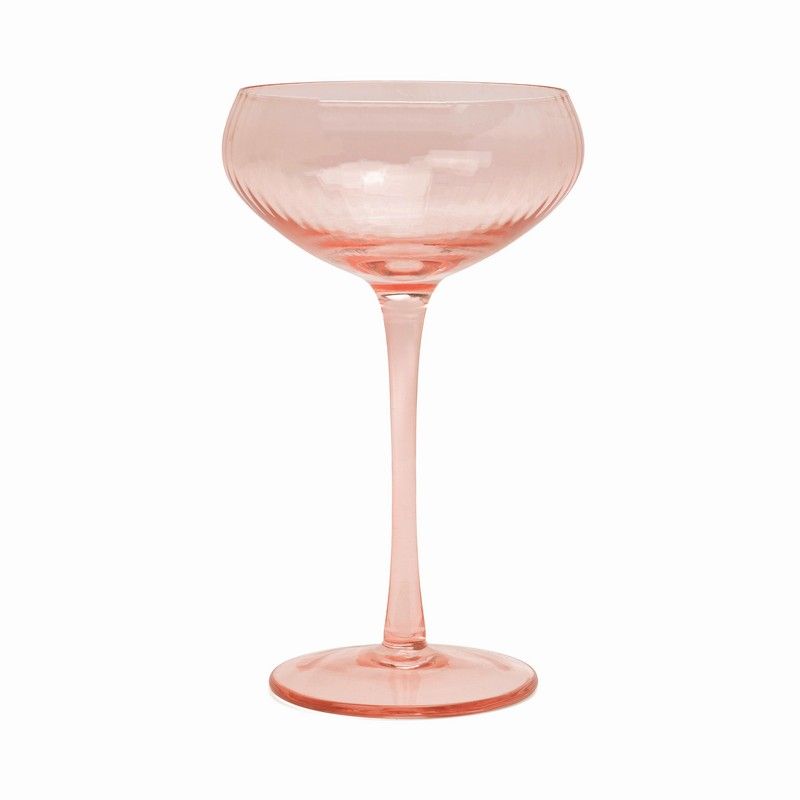 The Lou Bicchiere Coupe - Set da 2 Colore Rosa Blush