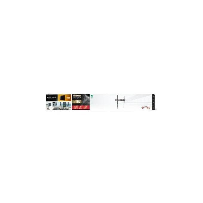 JOLLY LINE ELB-2380/FIX - Supporto universale per flat-tv 32"-80" - kg 35 - 28mm spessore - con blocco di sicurezza