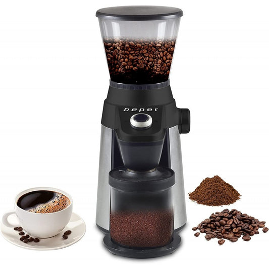 Beper Macinacaffè a pressione in acciaio