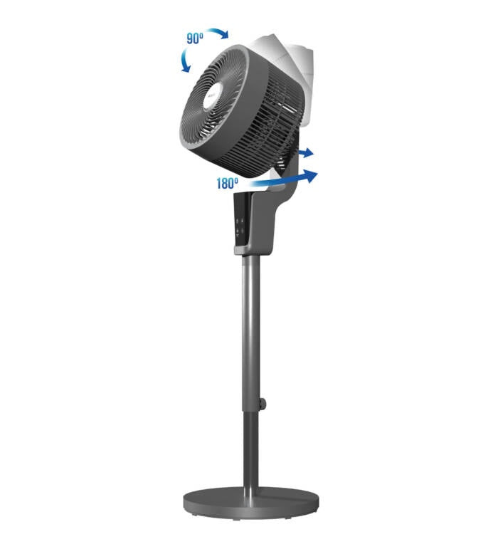 Ventilatore SOGO a 5 pale con base e comando RDO, 30 cm (12"), 60 W.