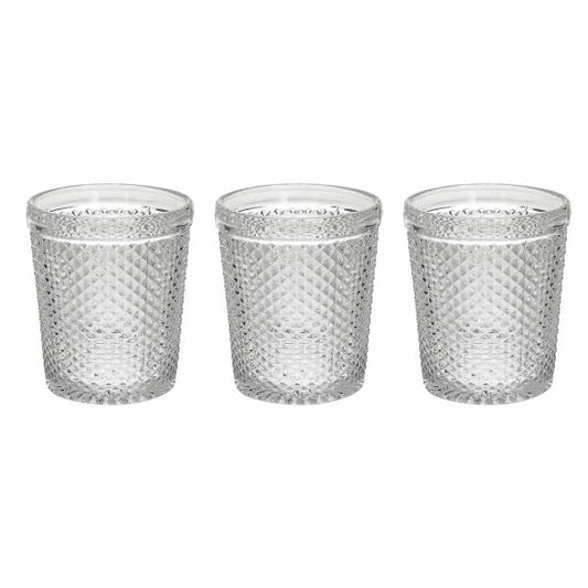 TOGNANA Set 3 bicchieri trasp. cc 300 Diamante