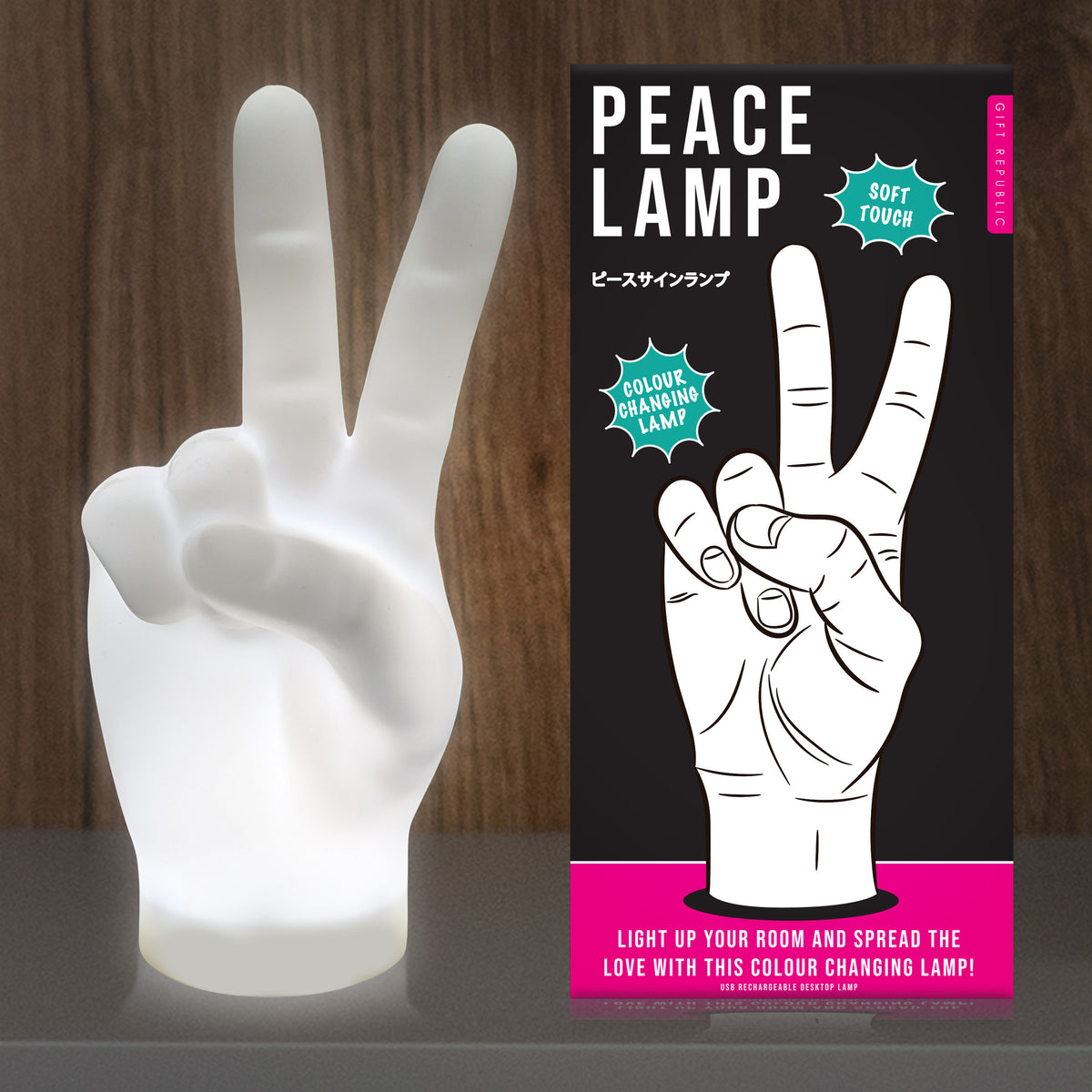 MAGS Peace Hand Lamp – Lampada LED Mano della Pace