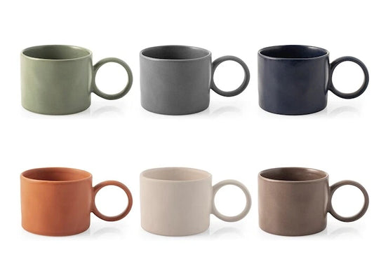 Singola tazza Mug a scelta nora colori assortiti cc 300H&H