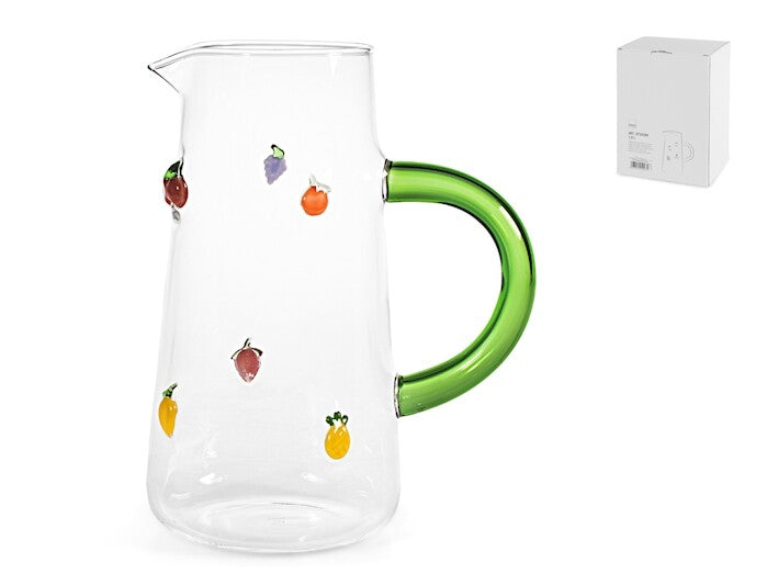 brocca in vetro con miniature esterne 1,6 LH&H