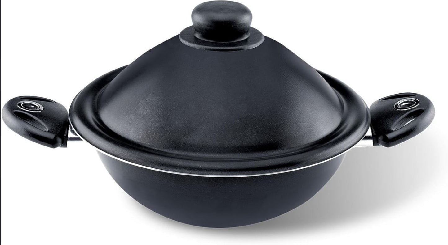 Pensofal New Era - Casseruola a due maniglie con coperchio in vetro 20
