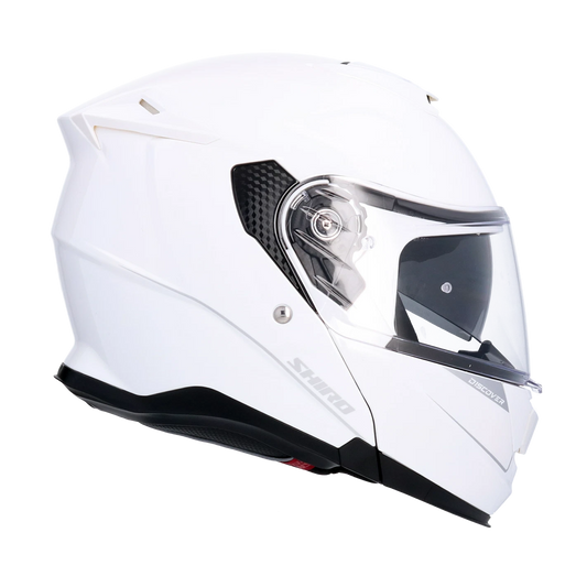 Shiro - Casco modulare Discover bianco perla XL