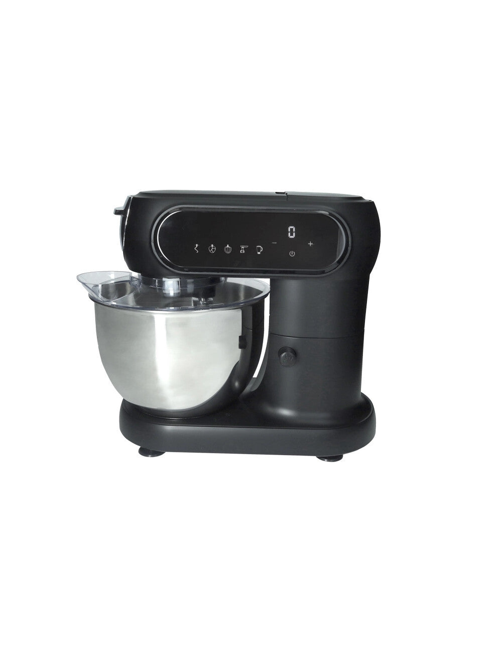 Impastatrice planetaria digitale matt black techno colo abs inox